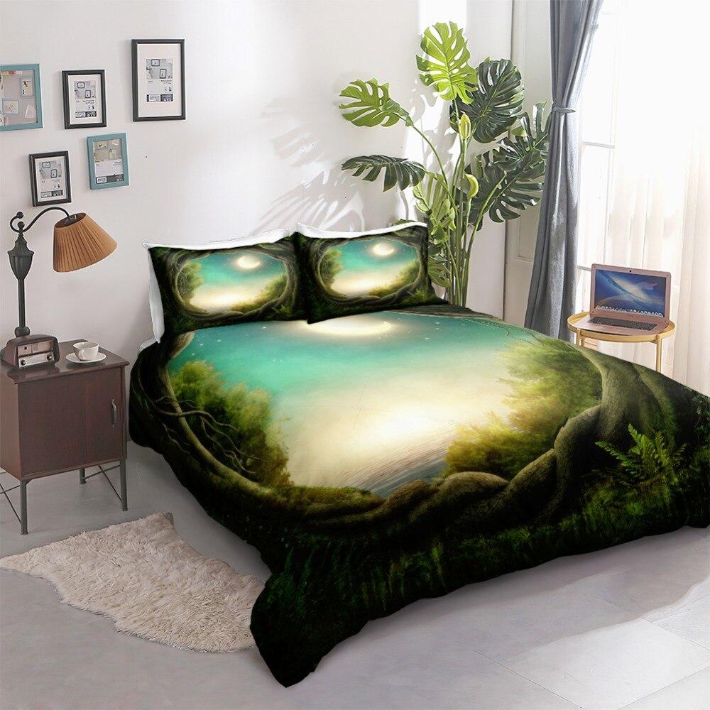 Forest Moon Comforter Set - Beddingify