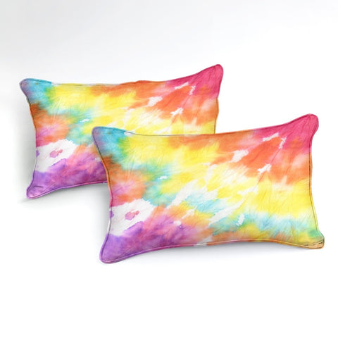 Image of Colorful Tie Dye Bedding Set - Beddingify