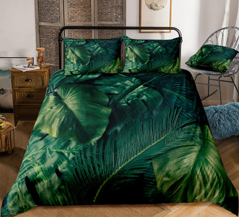 Image of Palm Leaves Bedding Set - Beddingify