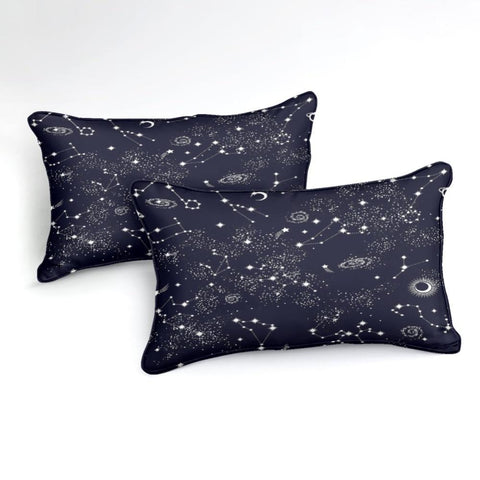 Image of Stars Night Sky Comforter Set - Beddingify