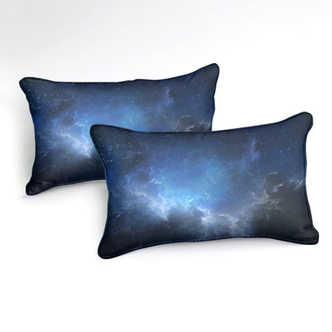 Image of Dark Blue Galaxy Bedding Set - Beddingify