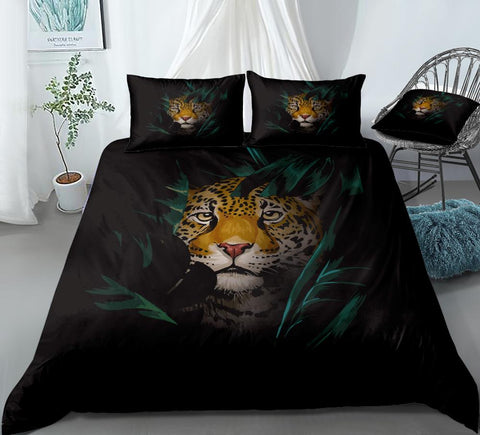 Image of Dark Tiger Bedding Set - Beddingify