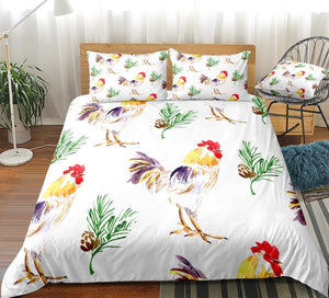 Rooster Bedding Set - Beddingify