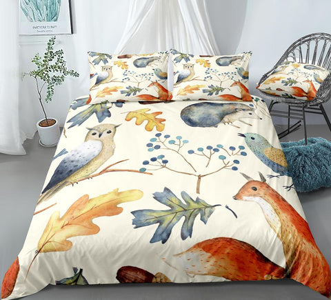 Image of Catoorn Animal Bedding Set For Kids - Beddingify