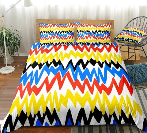 Image of Ethnic Pattern Bedding Set - Beddingify