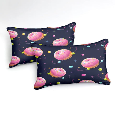 Image of Donut Planet Comforter Set - Beddingify