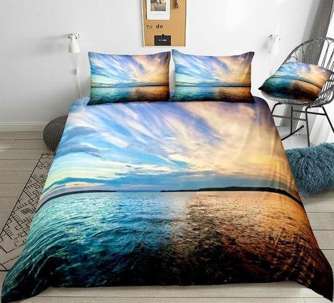 Image of Beach Themed Comforter Set - Beddingify