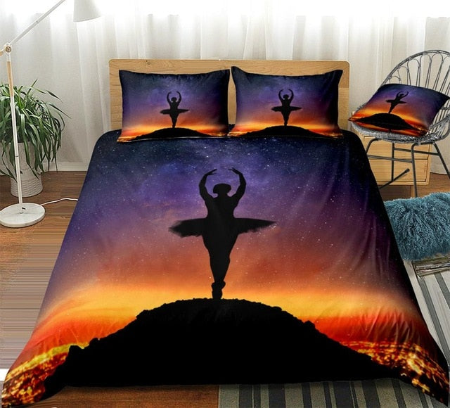 Ballet Dance Bedding Set - Beddingify