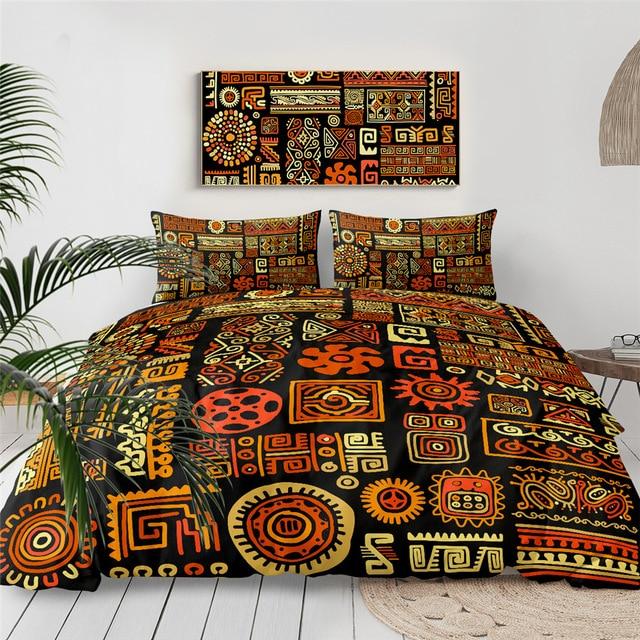 Tribal Geometric Comforter Set - Beddingify