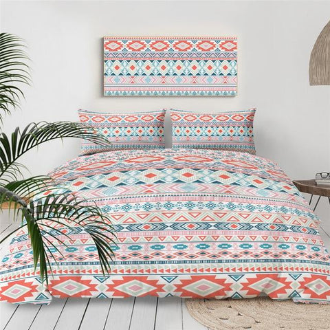Image of Southwest Geometric Comforter Set - Beddingify
