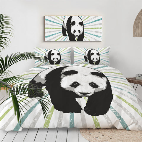 Image of Giant Panda Bedding Set - Beddingify