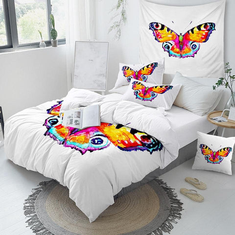 Image of Giant Butterfly Comforter Set - Beddingify