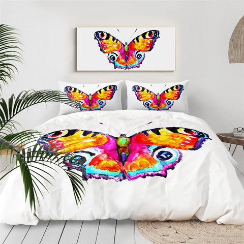 Image of Giant Butterfly Comforter Set - Beddingify