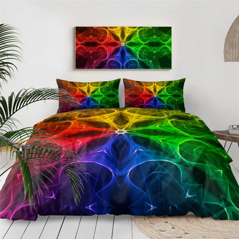 Image of Chakra Mandala Comforter Set - Beddingify
