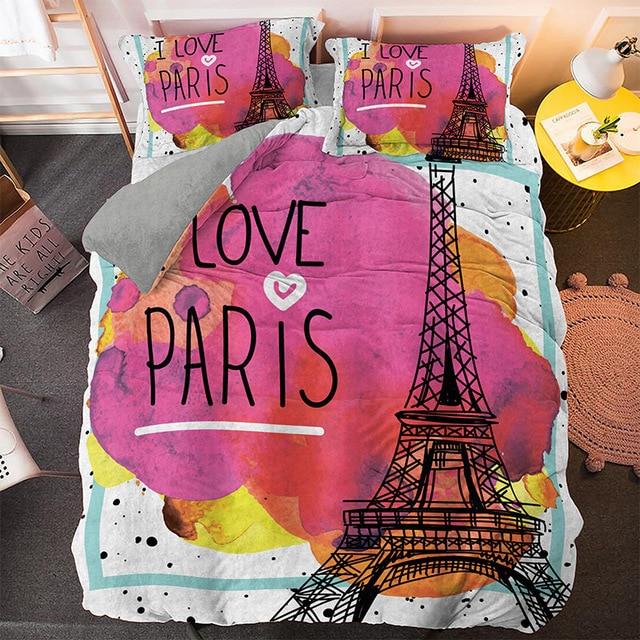 Love Paris Comforter Set - Beddingify