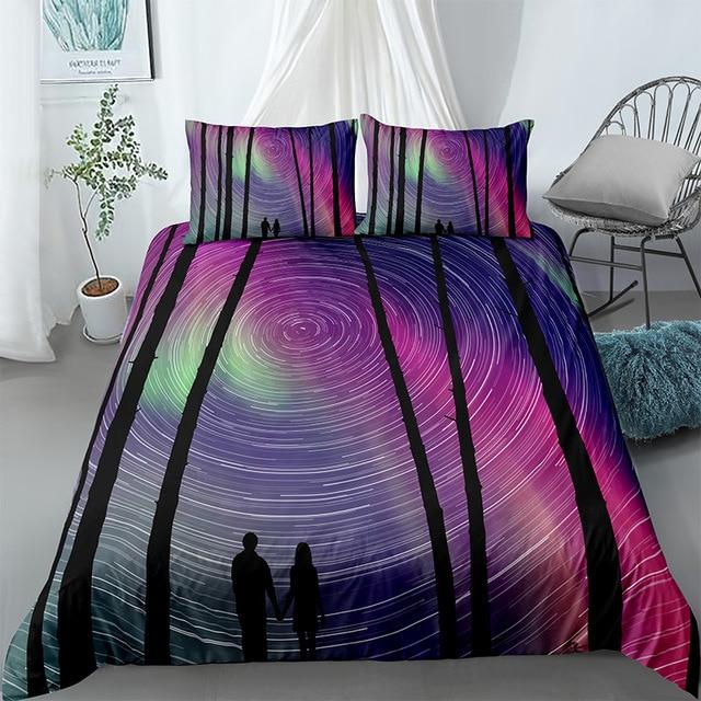 3D Night Landscape Comforter Set - Beddingify