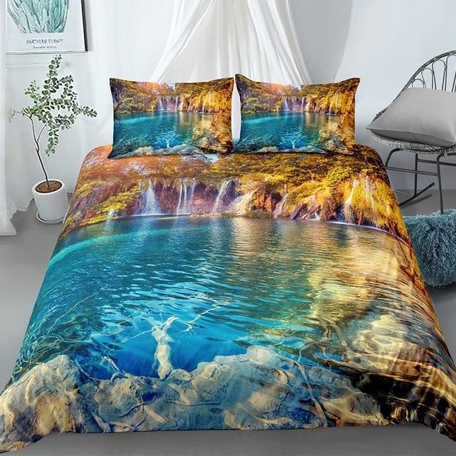 Lake Landscape Comforter Set - Beddingify