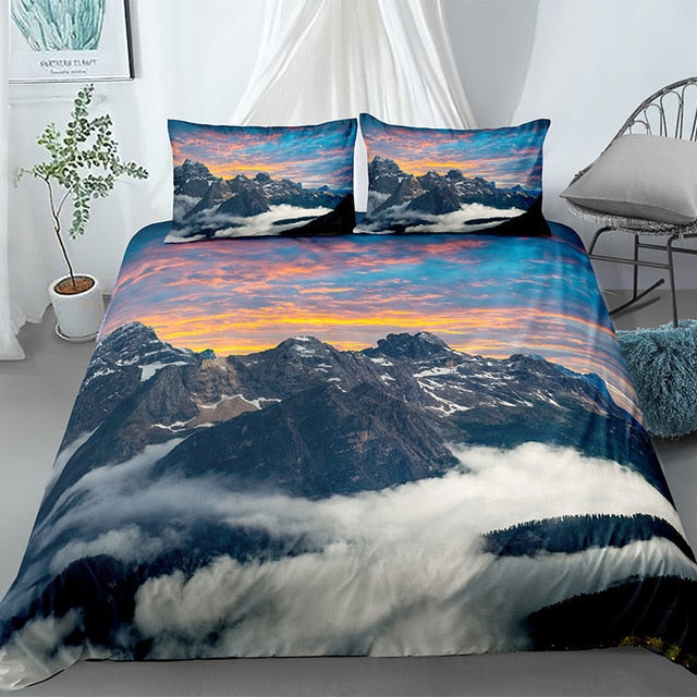 Mountain Landscape Bedding Sets - Beddingify