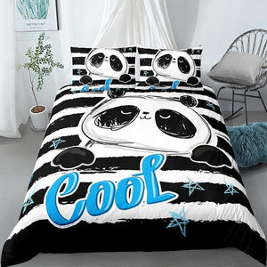 Cool Panda Comforter Set - Beddingify