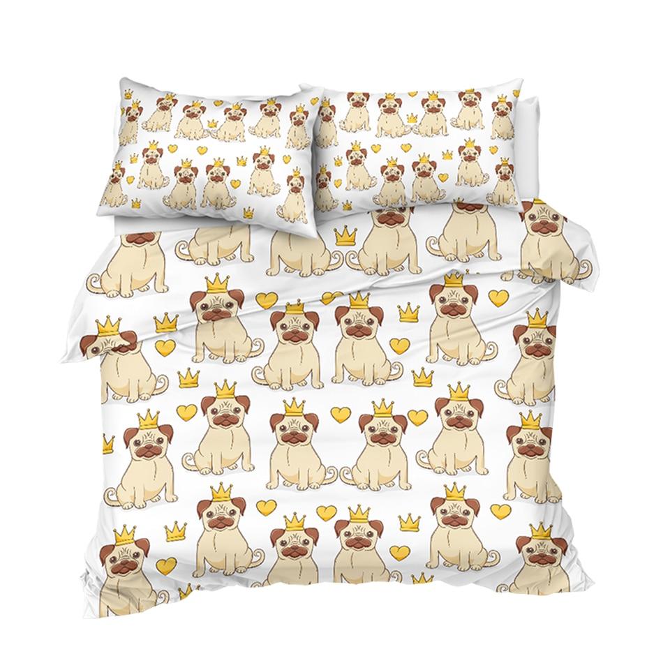 Baby Bulldog Dogs Comforter Set - Beddingify