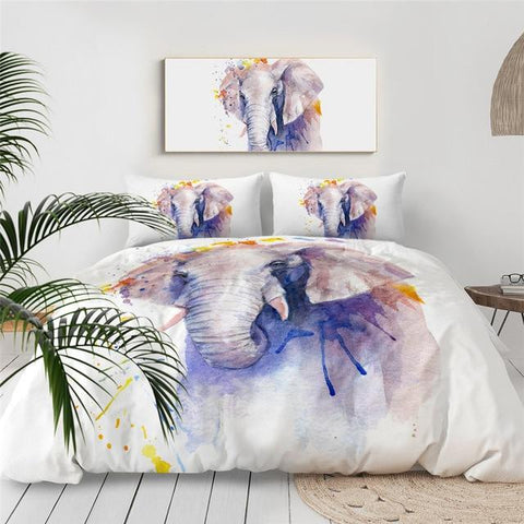 Image of Elephant Comforter Set - Beddingify