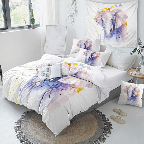 Image of Elephant Comforter Set - Beddingify