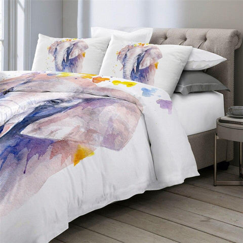 Image of Elephant Comforter Set - Beddingify