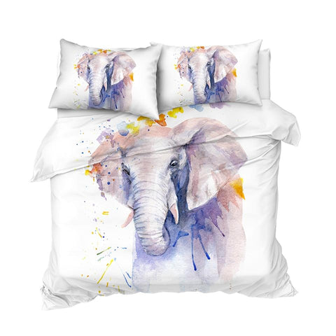 Image of Elephant Comforter Set - Beddingify