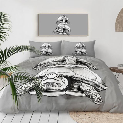 Image of Sea Turtles Comforter Set - Beddingify