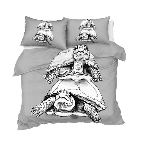 Image of Sea Turtles Comforter Set - Beddingify