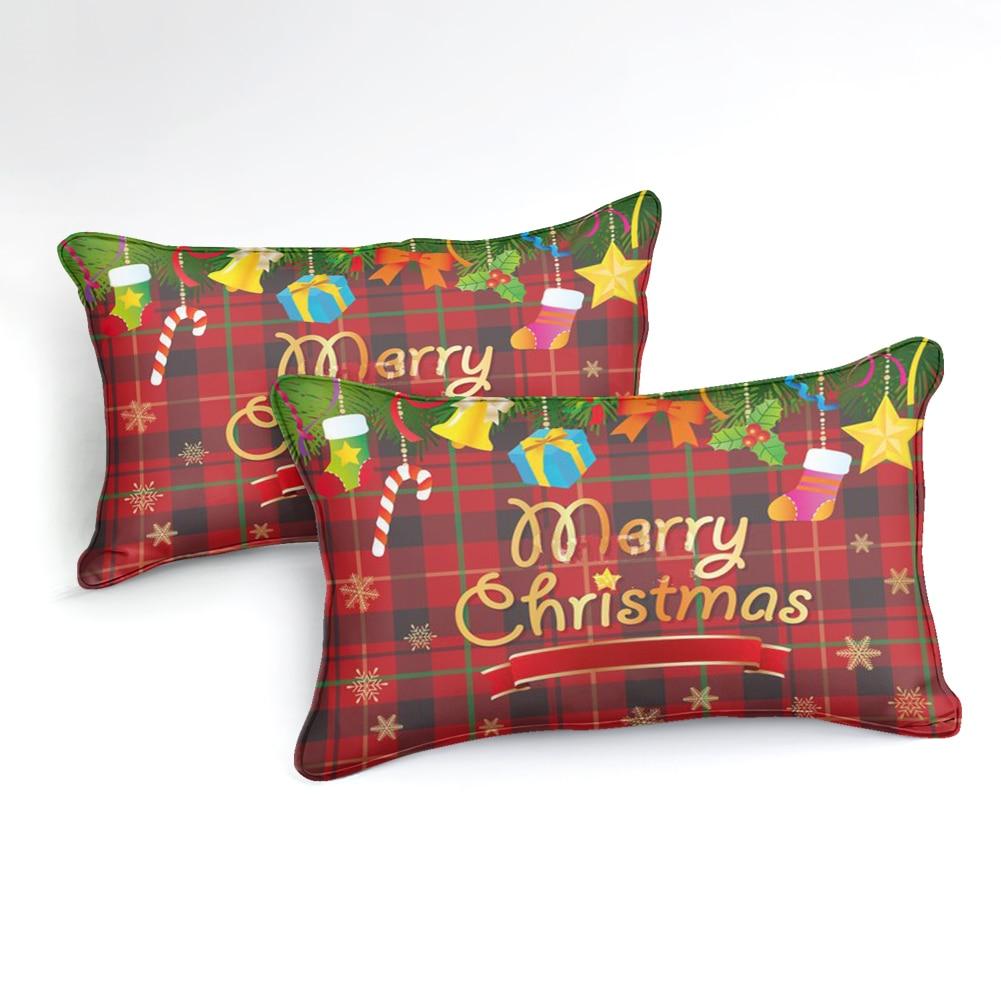 Snowflake Christmas Gifts Comforter Set - Beddingify