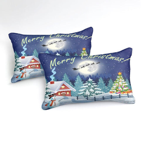 Image of Merry Christmas Comforter Set - Beddingify