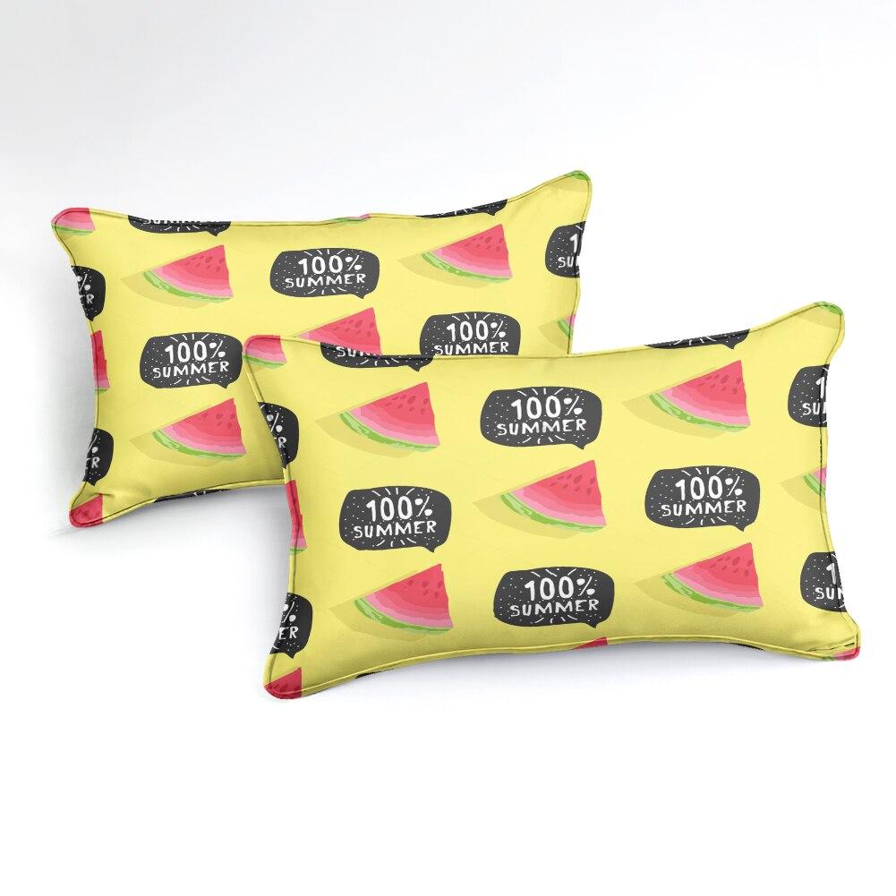 Yellow Watermelon Comforter Set - Beddingify
