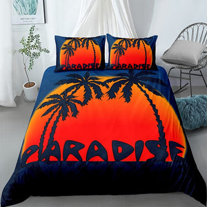 Tropical Sunset Bedding Set - Beddingify