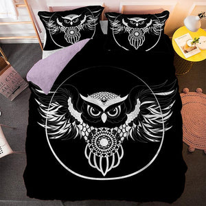 Tarot Owl Bedding Set - Beddingify