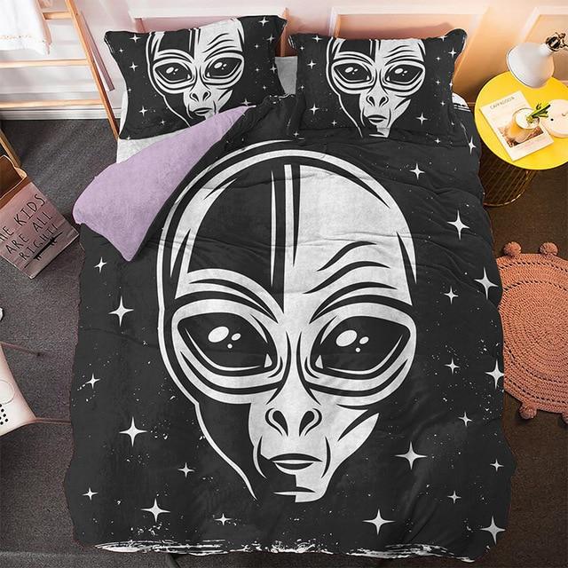 Tarot Alien Comforter Set - Beddingify