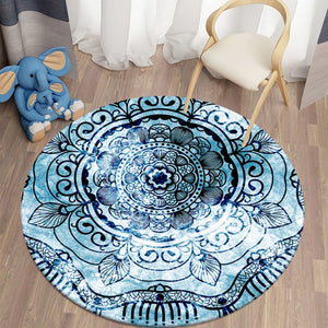 Bohemian Mandala Round Carpet for Living Room Rugs 11