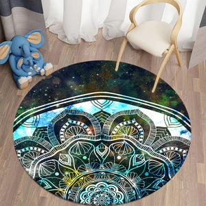 Bohemian Mandala Round Carpet for Living Room Rugs 03