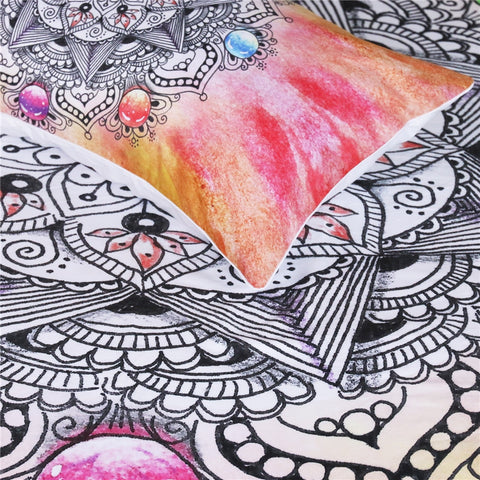 Image of Crystal Gemstone Bohemian Bedding Set - Beddingify