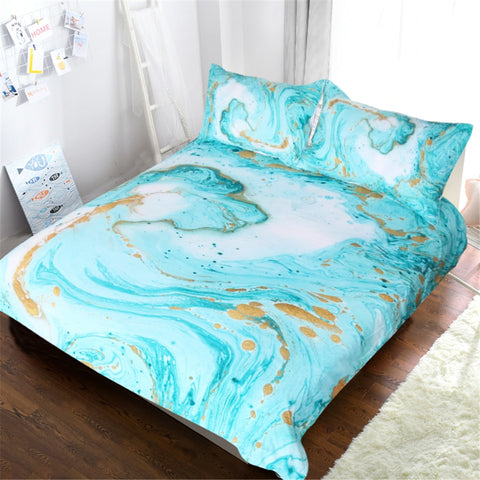 Image of Girly Marble Bedding Set - Beddingify