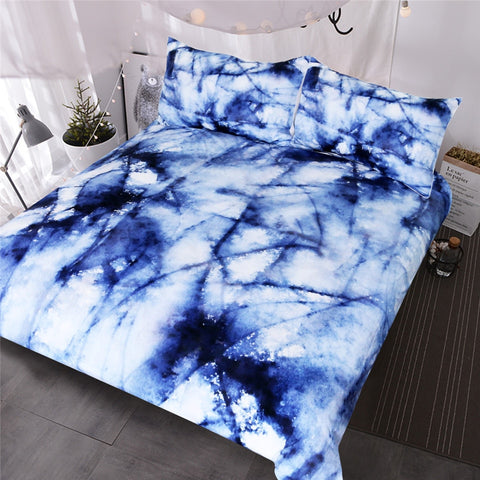 Image of Abstract Marble Bedding Set - Beddingify