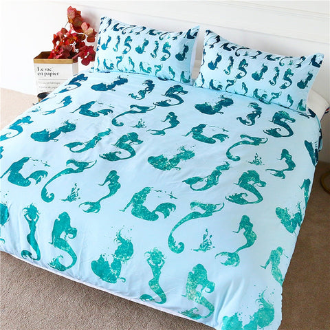 Image of Little Mermaid Bedding Set - Beddingify