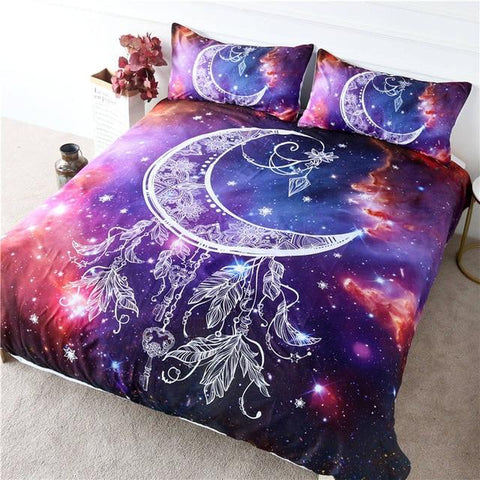 Image of Outer Space Mandala Comforter Set - Beddingify