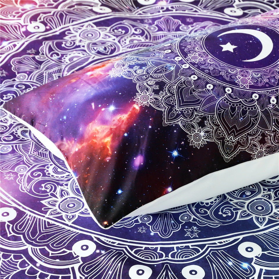 Outer Space Mandala Bedding Set - Beddingify