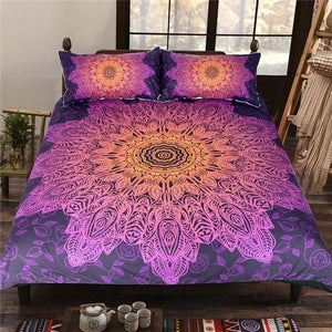 Bohemian Flower Comforter Set - Beddingify