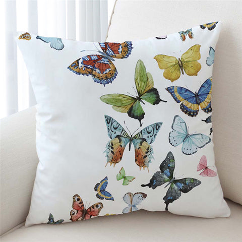 Image of Butterfly Swarm Cushion Cover - Beddingify