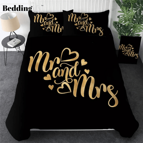 Image of Romantic Letters Bedding Sets - Beddingify