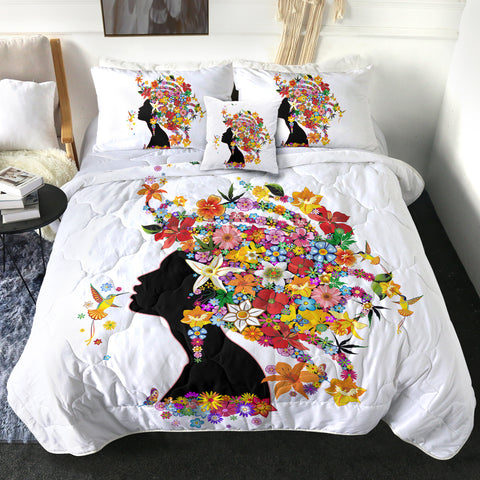 Image of 4 Pieces Gaia SWBD2339 Comforter Set