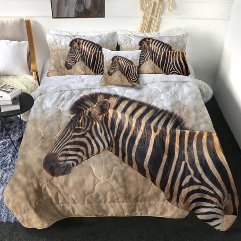 Image of 4 Pieces Zebra SWBD2402 Comforter Set