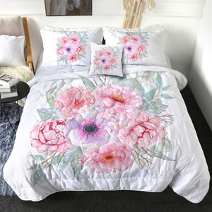 4 Pieces Bouquet SWBD2411 Comforter Set